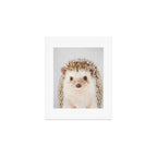 Hedgehog - Colorful Art Print Gallery Image 1