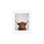 Highland Cow - Colorful Art Print Gallery Image 1
