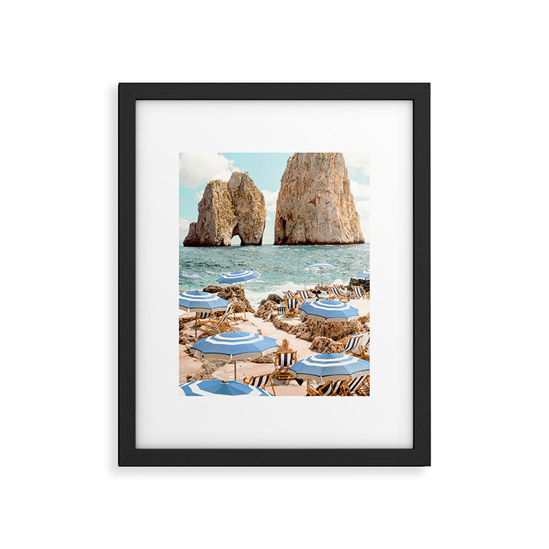 La Fontelina Beach Framed Art Print Gallery Image 5