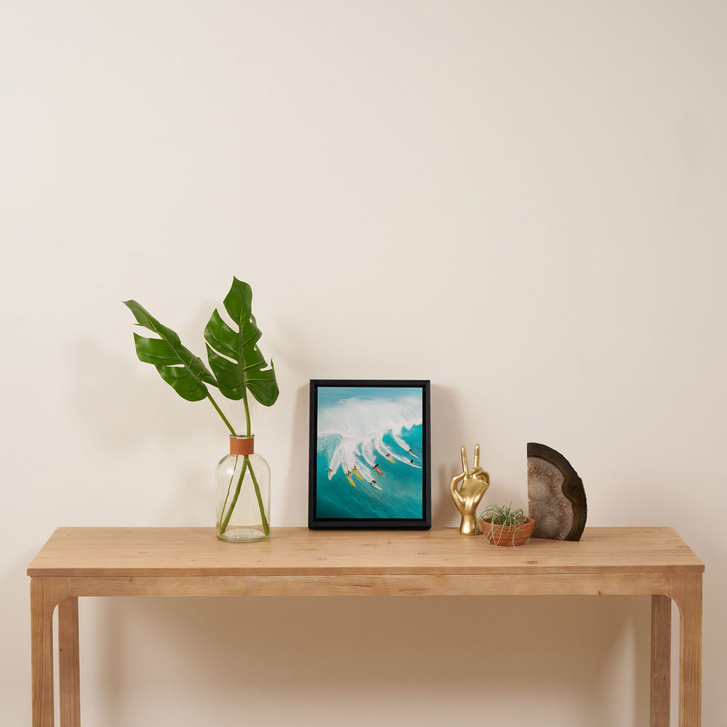 Let's Surf Framed Canvas Print Gallery Image 4