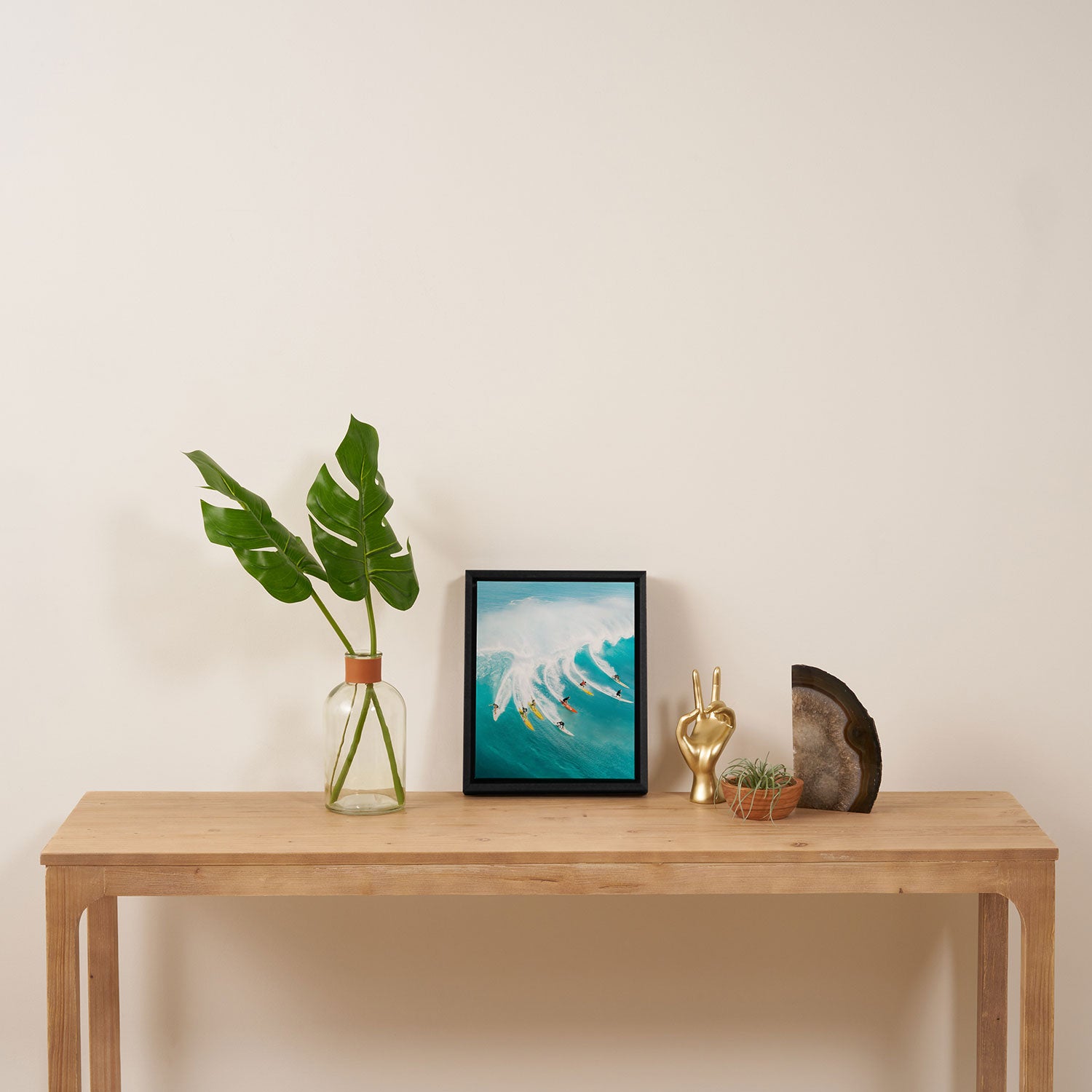 Let's Surf Framed Canvas Print Gallery Image 4