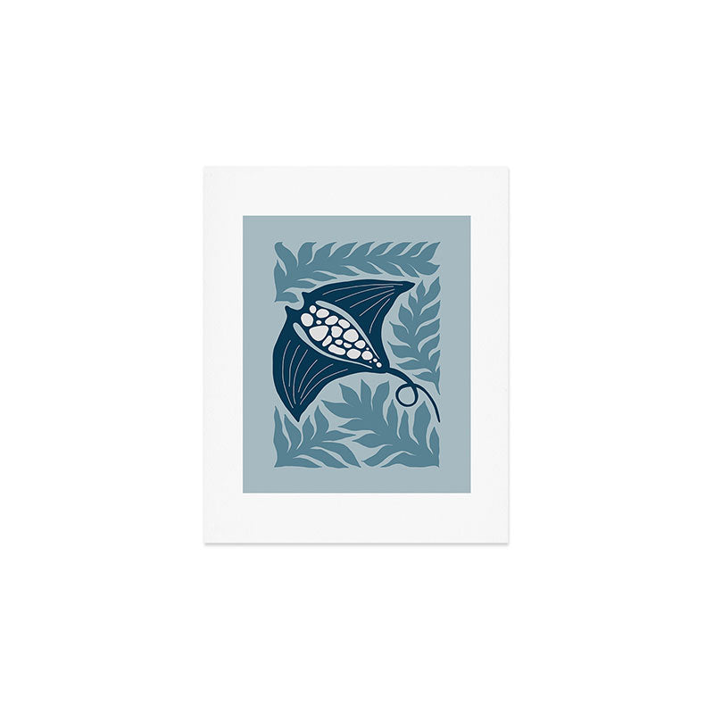 Manta Ray Art Print Gallery Image 1