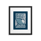Ocean Floor - Dark Framed Art Print Gallery Image 5