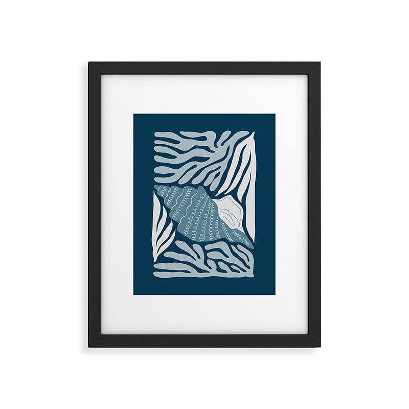 Ocean Floor - Dark Framed Art Print Gallery Image 5