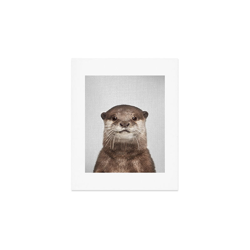 Otter - Colorful Art Print Gallery Image 1