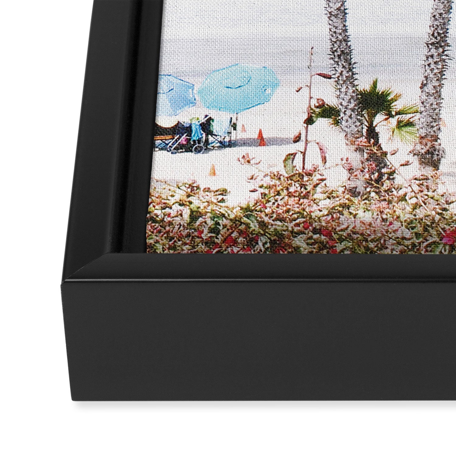 Palm Beach Framed Canvas Print Gallery Image 3