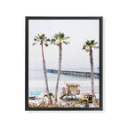 Palm Beach Framed Canvas Print Gallery Image 6