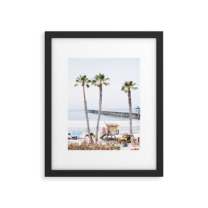 Palm Beach Framed Art Print Gallery Image 1
