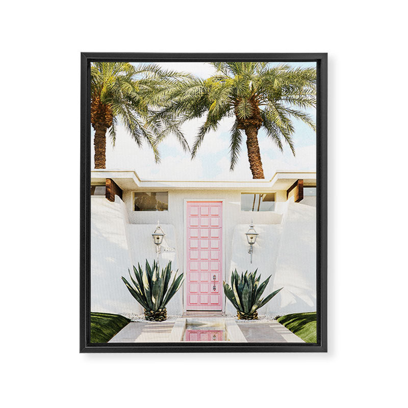 Palm Springs House Framed Canvas Print Gallery Image 6