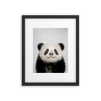 Panda Bear - Colorful Framed Art Print Gallery Image 6
