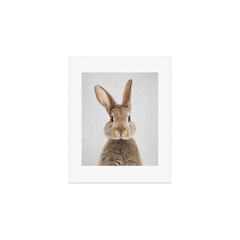 Rabbit - Colorful Art Print Gallery Image 1