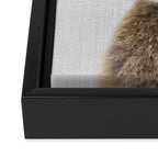 Rabbit - Colorful Framed Canvas Print Gallery Image 3