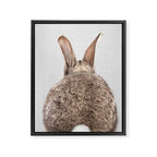 Rabbit Tail - Colorful Framed Canvas Print Gallery Image 8