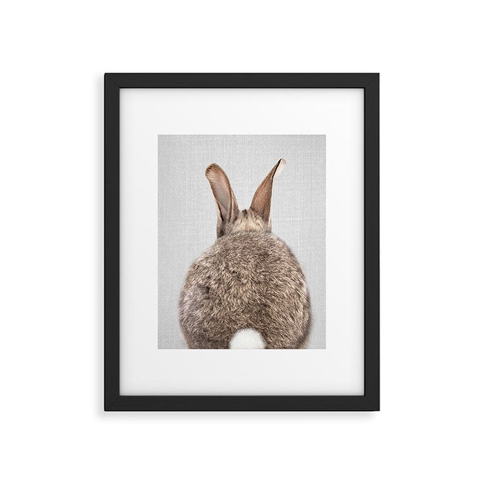 Rabbit Tail - Colorful Framed Art Print Gallery Image 1