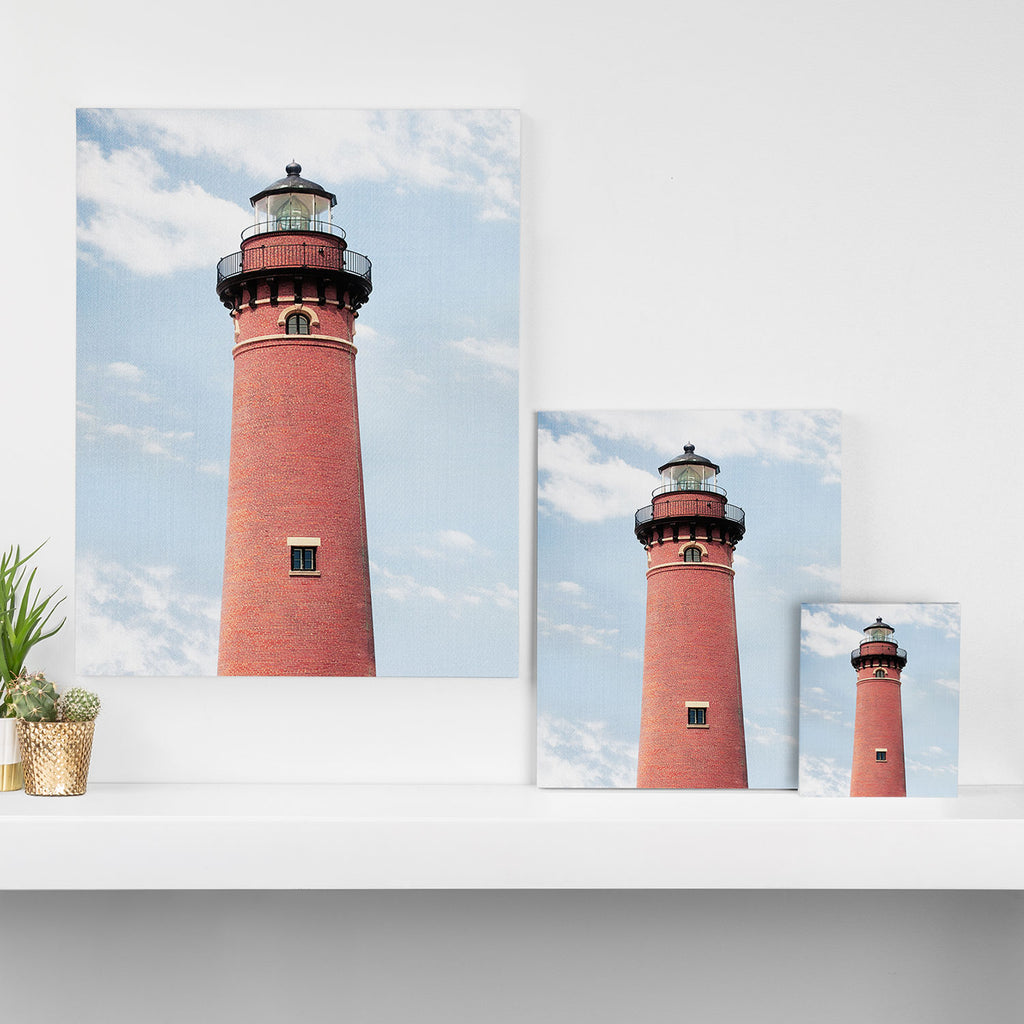 Red Lighthouse Canvas Print Gallery Image 3