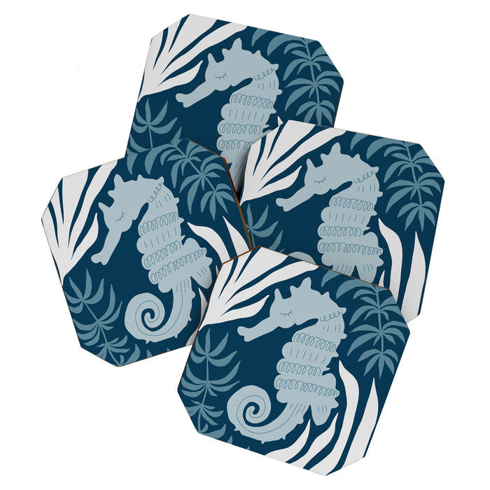 Seahorse Nest - Dark Coaster Gallery Image 1