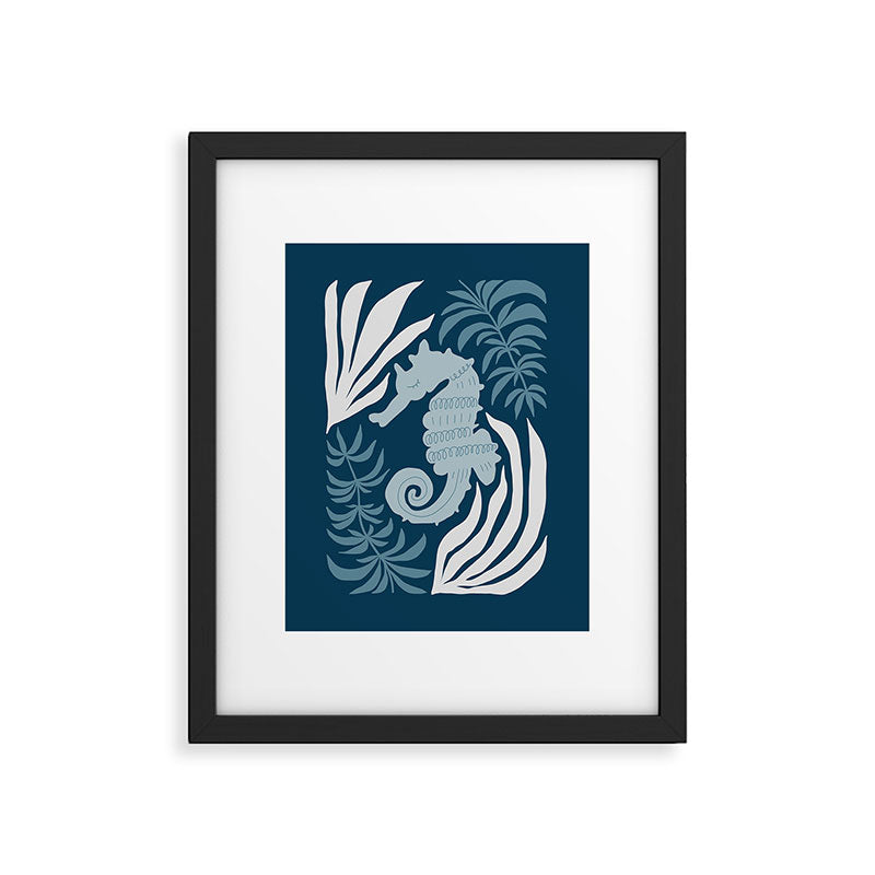 Seahorse Nest - Dark Framed Art Print Gallery Image 5