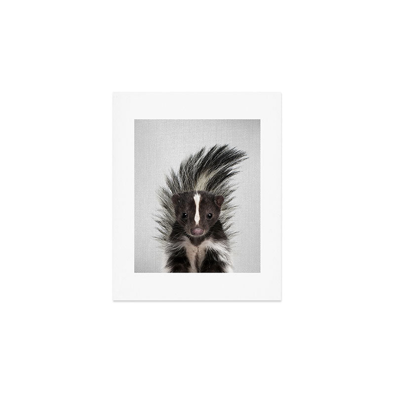 Skunk - Colorful Art Print Gallery Image 1