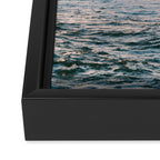 Sunset Surf Framed Canvas Print Gallery Image 3