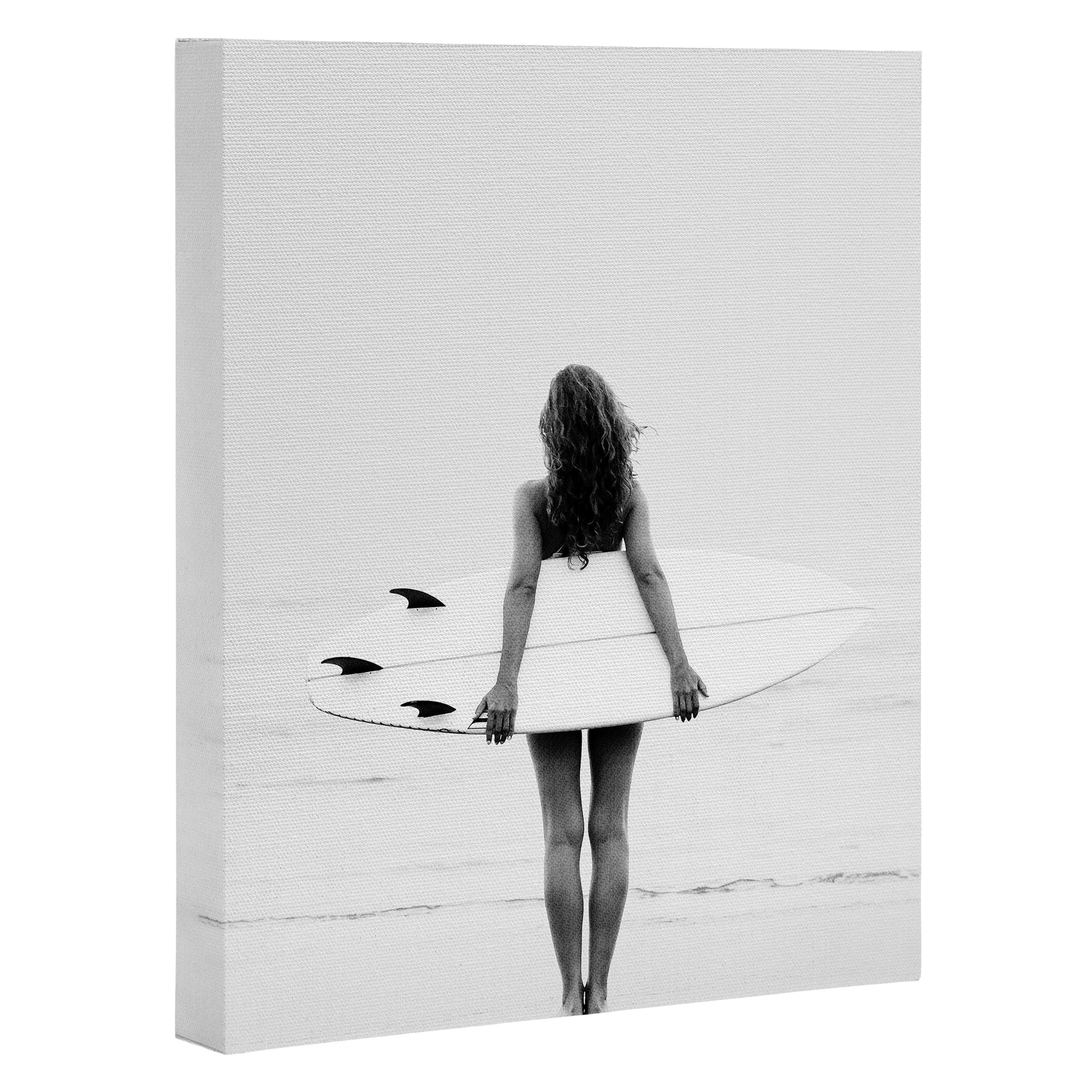 Surf Girl Canvas Print Gallery Image 3