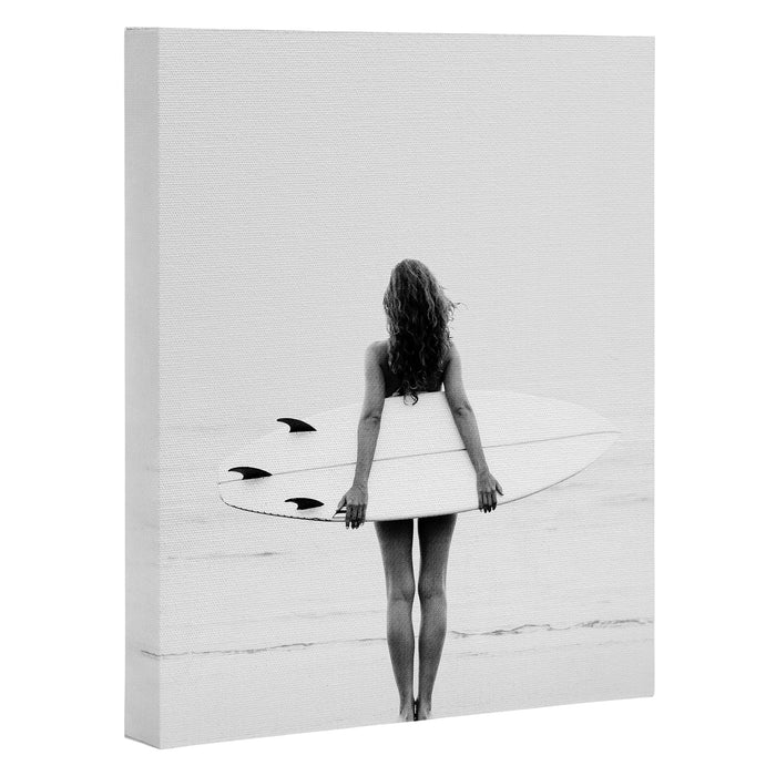 Surf Girl Canvas Print Gallery Image 1