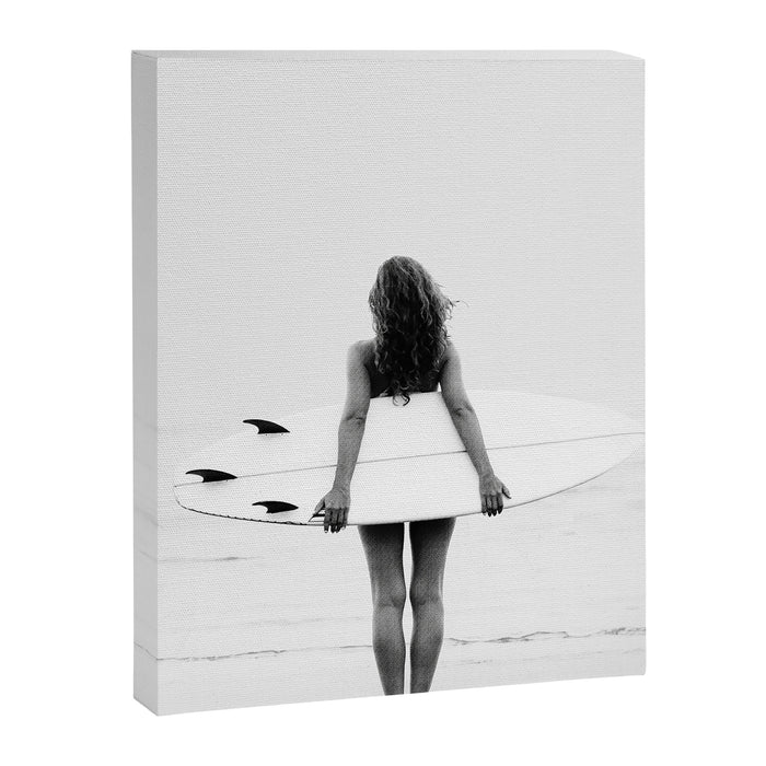 Surf Girl Canvas Print Gallery Image 1