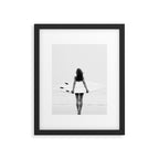 Surf Girl Framed Art Print Gallery Image 5