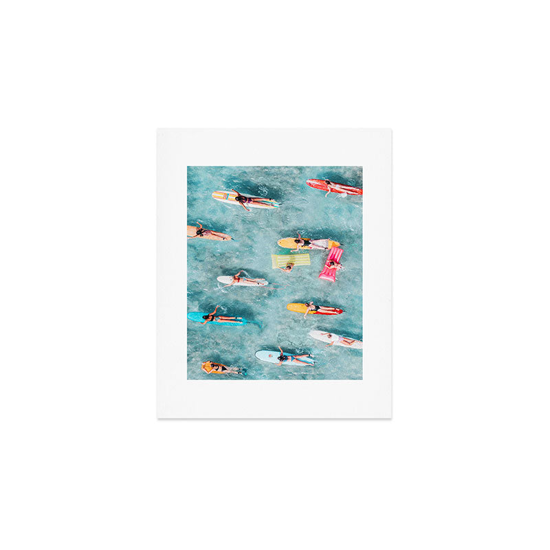 Surf Sisters Art Print Gallery Image 1
