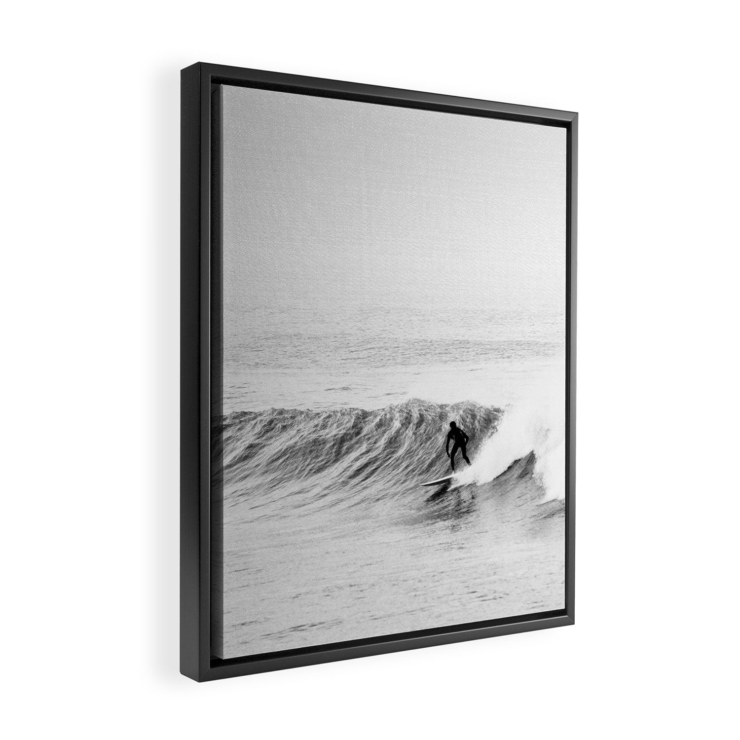 Surf Time Framed Canvas Print Gallery Image 2