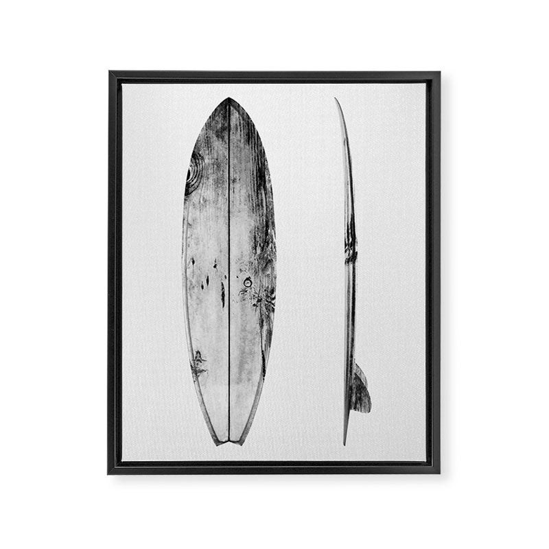 Surfboard Framed Canvas Print Gallery Image 3
