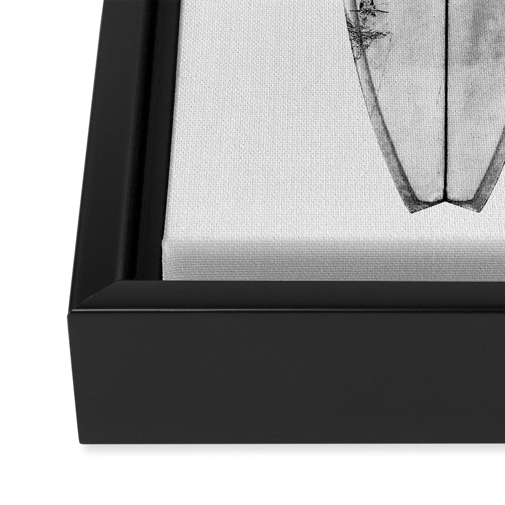 Surfboard Framed Canvas Print Gallery Image 3