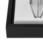 Surfboard Framed Canvas Print Gallery Image 3