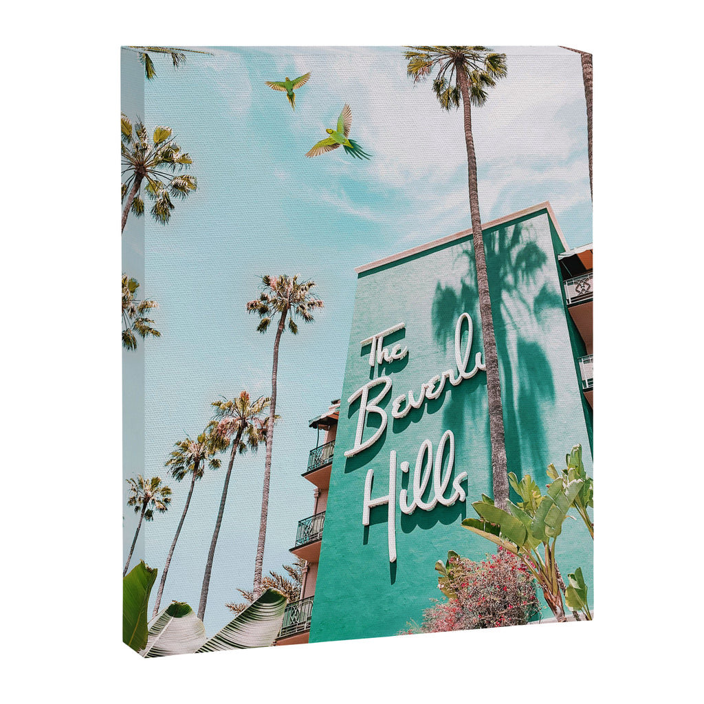 The Beverly Hills Hotel Canvas Print Gallery Image 6
