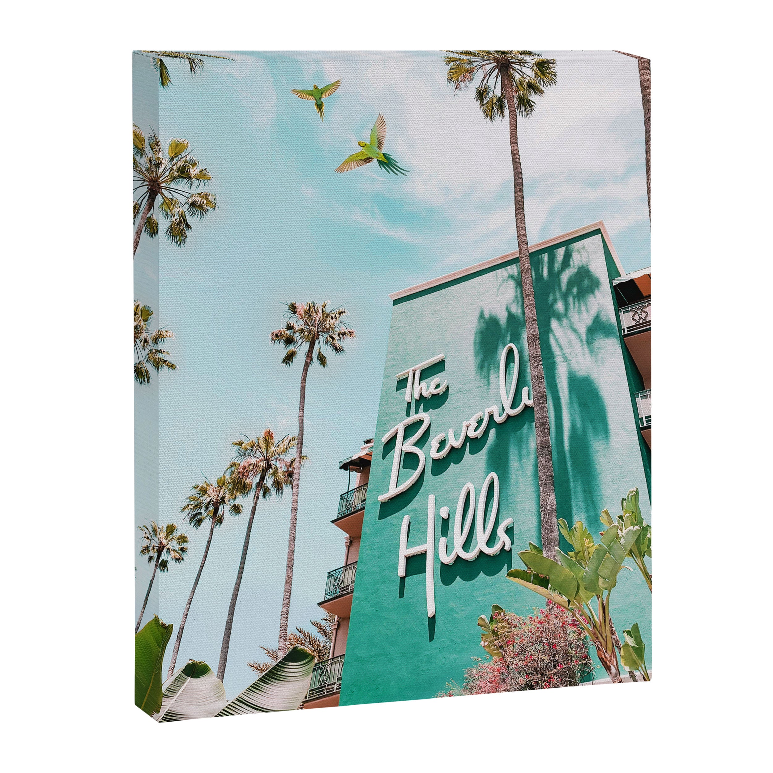 The Beverly Hills Hotel Canvas Print Gallery Image 6