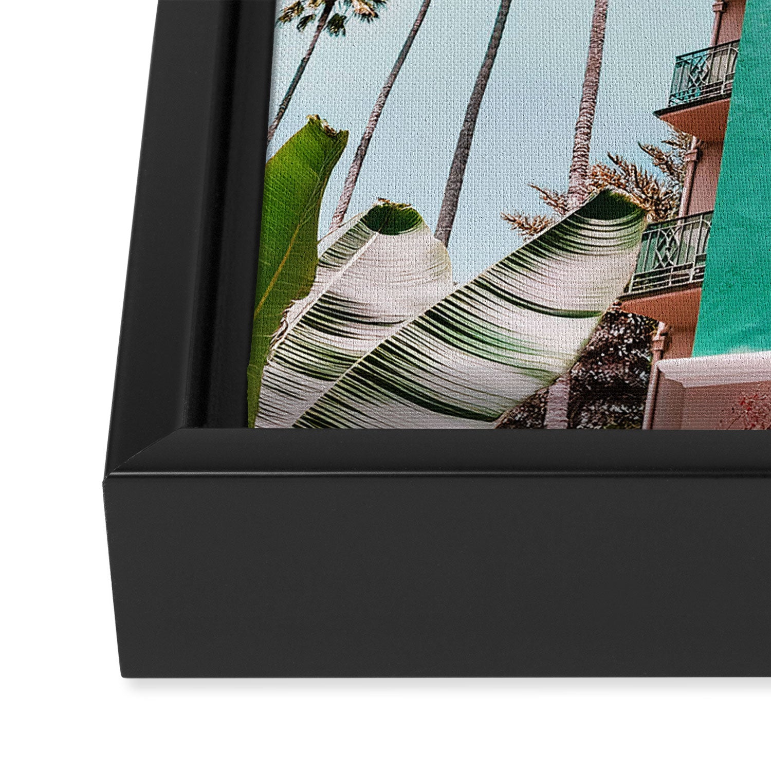 The Beverly Hills Hotel Framed Canvas Print Gallery Image 3