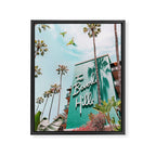 The Beverly Hills Hotel Framed Canvas Print Gallery Image 6