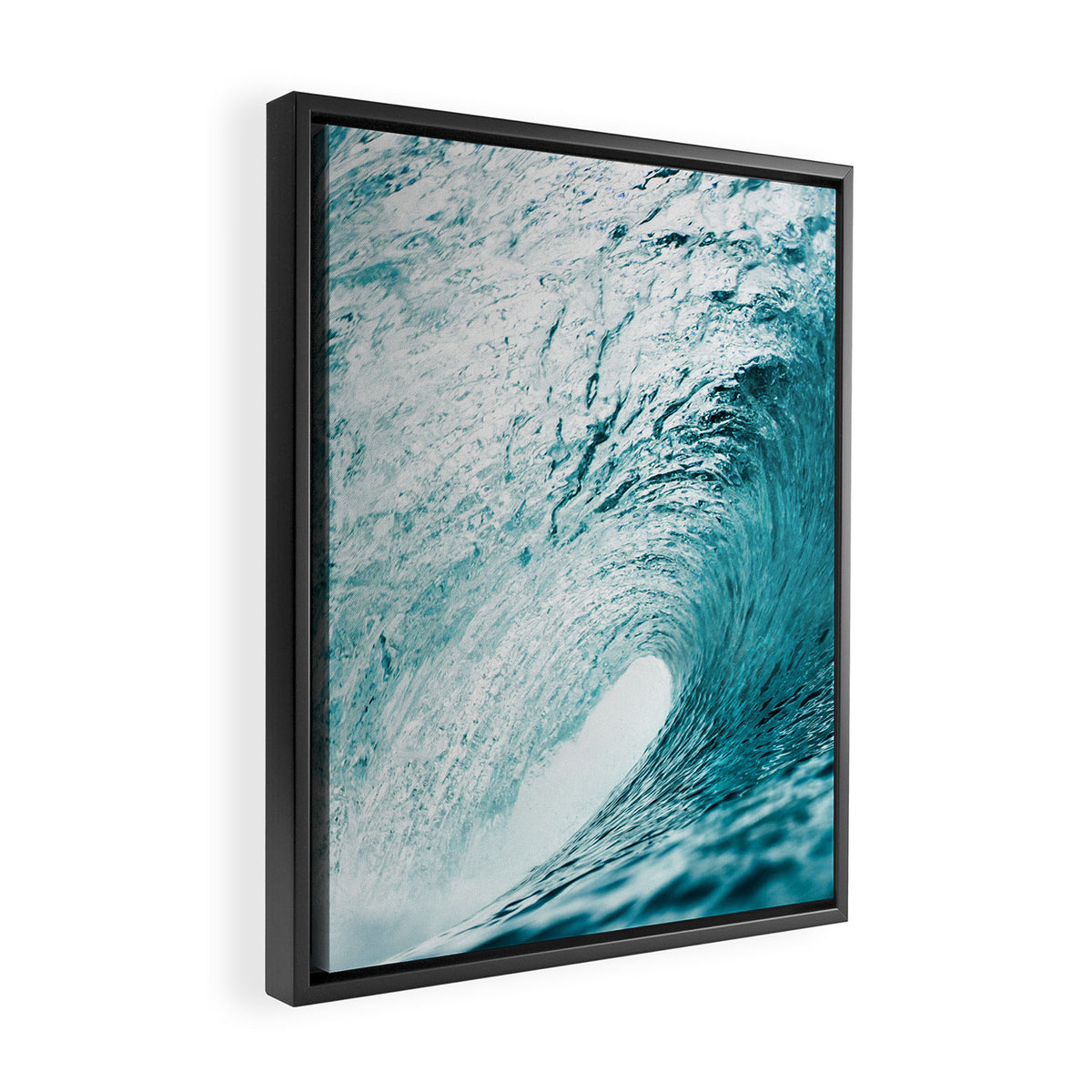 The Wave Framed Canvas Print Gallery Image 2
