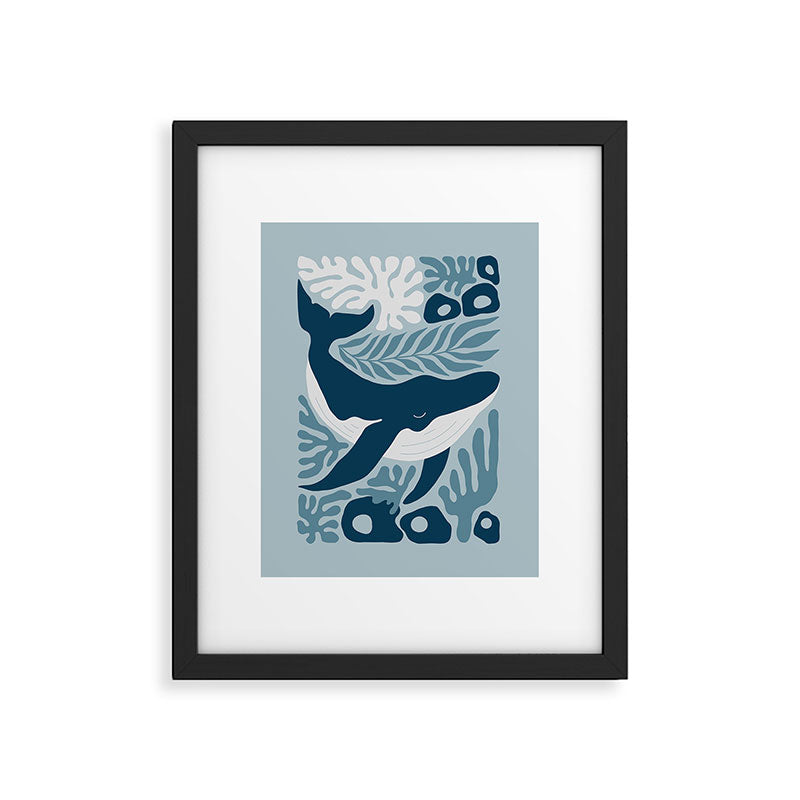 Whale Kingdom Framed Art Print Gallery Image 5