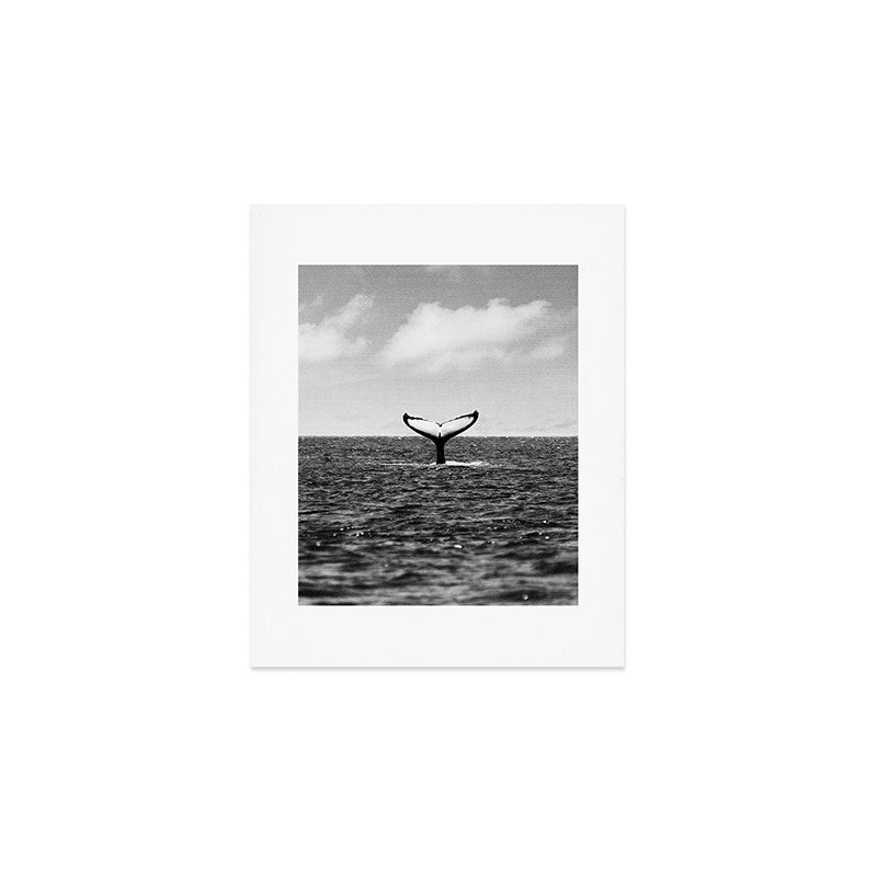 Whale Tail Art Print Gallery Image 1