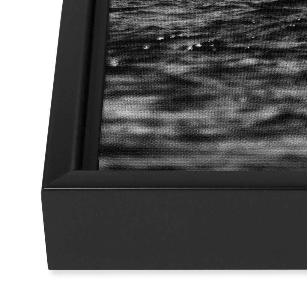 Whale Tail Framed Canvas Print Gallery Image 3
