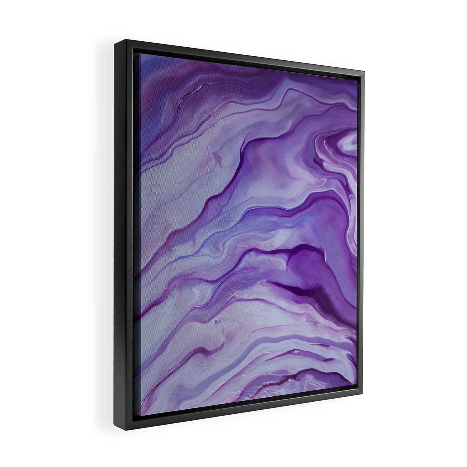 Amethyst Framed Canvas Print Gallery Image 2