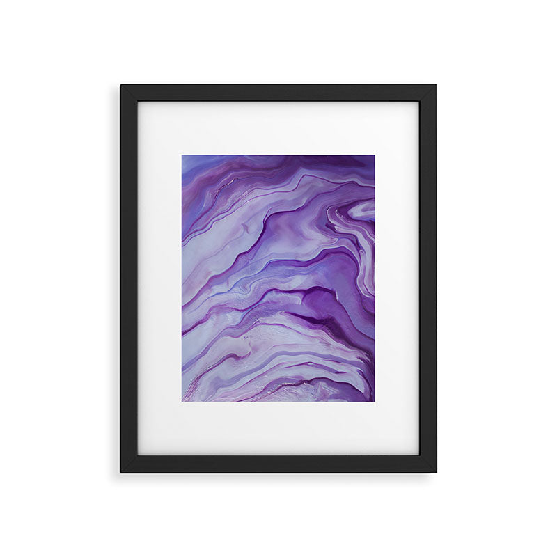 Amethyst Framed Art Print Gallery Image 5