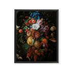 Antique Botanical IV [antique painting remixed] Framed Canvas Print Gallery Image 6