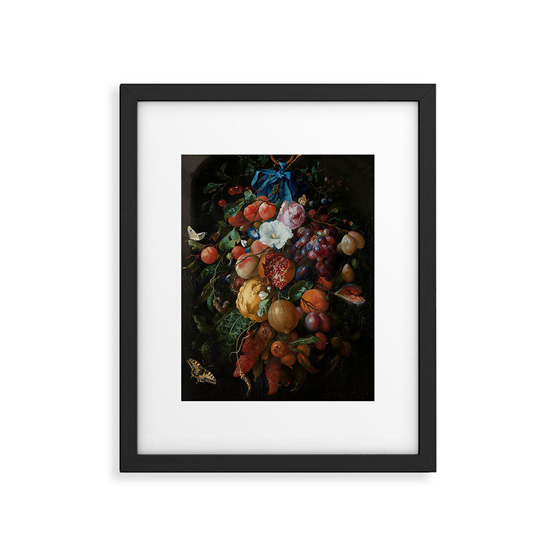 Antique Botanical IV [antique painting remixed] Framed Art Print Gallery Image 5