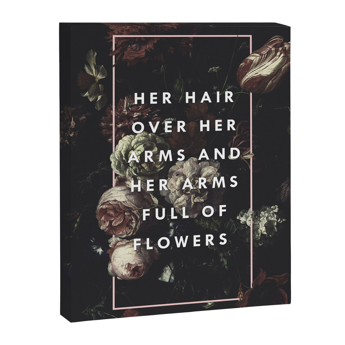 Arms Full Of Flowers Canvas Print Gallery Image 8