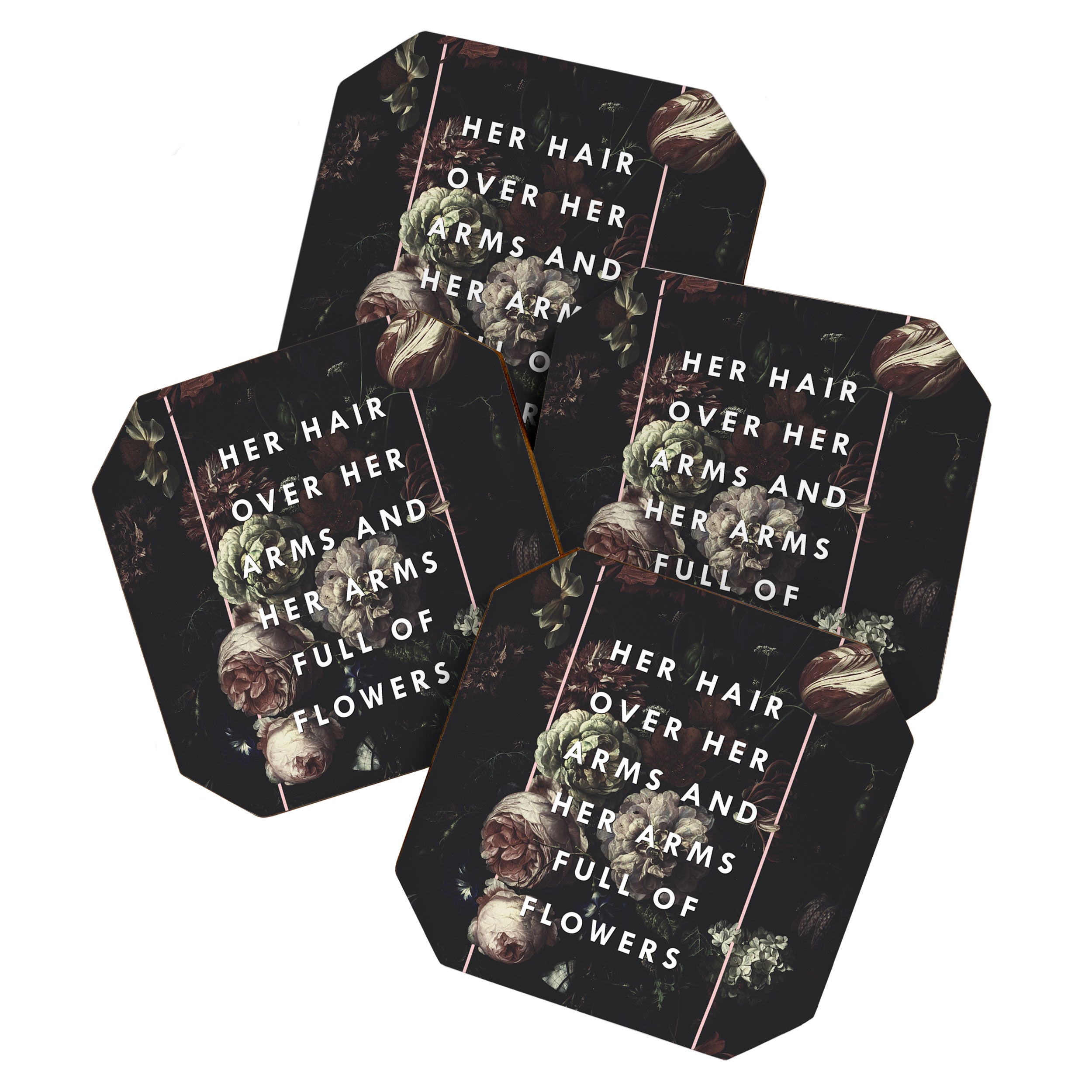 Arms Full Of Flowers Coaster Gallery Image 1