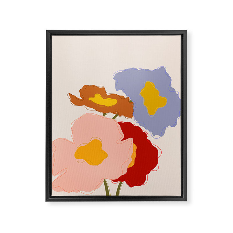 Bouquet I Framed Canvas Print Gallery Image 6
