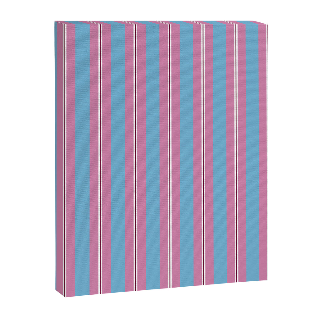 Bubblegum Stripes Canvas Print Gallery Image 8