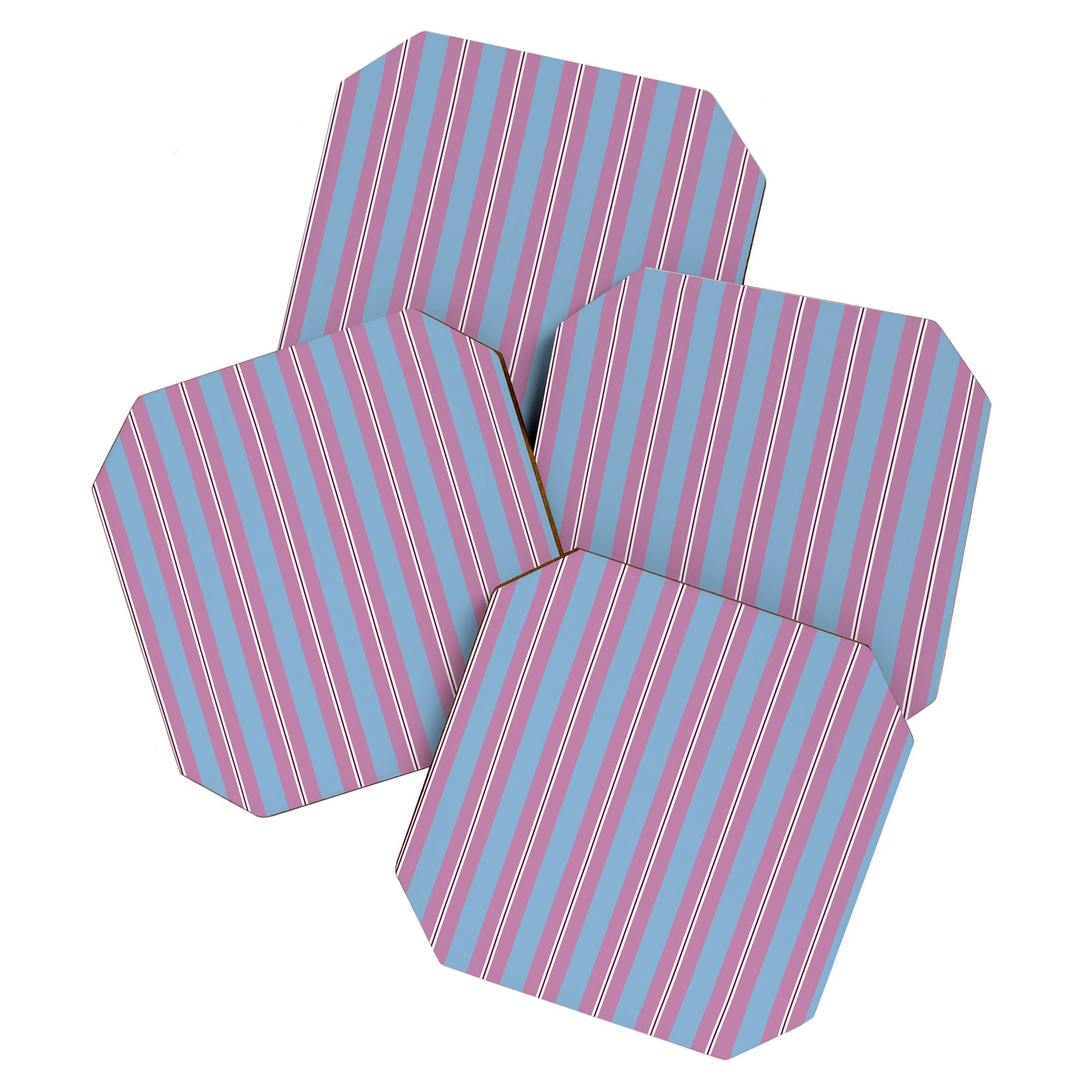 Bubblegum Stripes Coaster Gallery Image 1