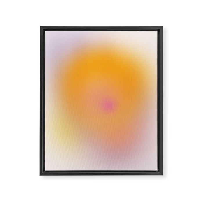 Candlelight - Gradient Framed Canvas Print Gallery Image 1